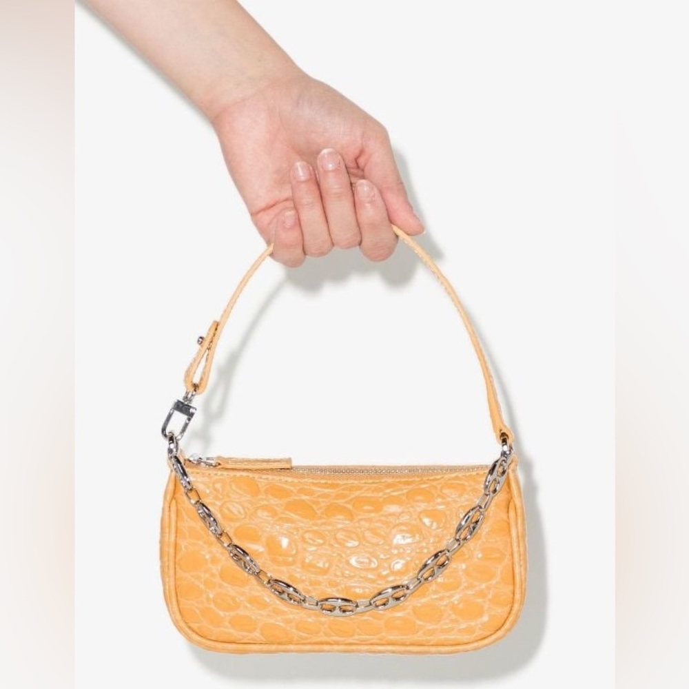 BY FAR Leather Rachel Mini Bag
